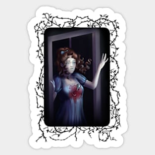 Halloween 2020 Ghost Becca Hazy Vespiary Sticker